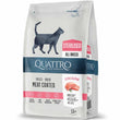 'FREE TREAT': Quattro Salmon Sterilised Dry Cat Food