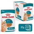 Royal Canin Ageing 11+ Senior Pouch Cat Food 85g x12 - Kohepets