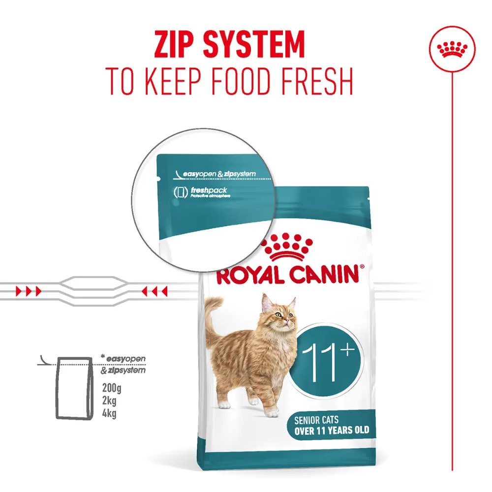 'BUNDLE DEAL': Royal Canin Senior Ageing Sterilised 11+ Dry Cat Food 2kg - Kohepets