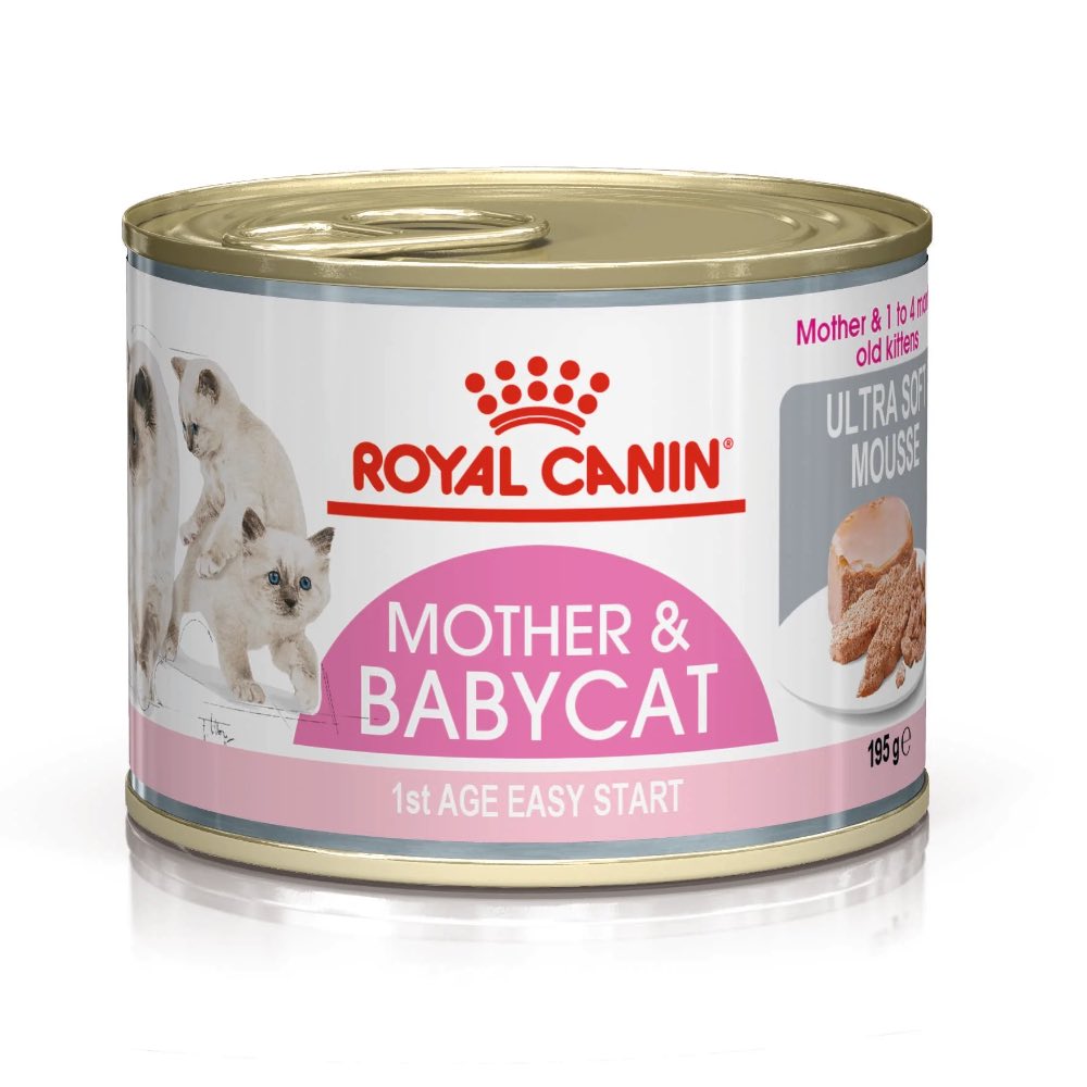 Royal Canin Mother & Babycat Kitten Canned Cat Food 195g