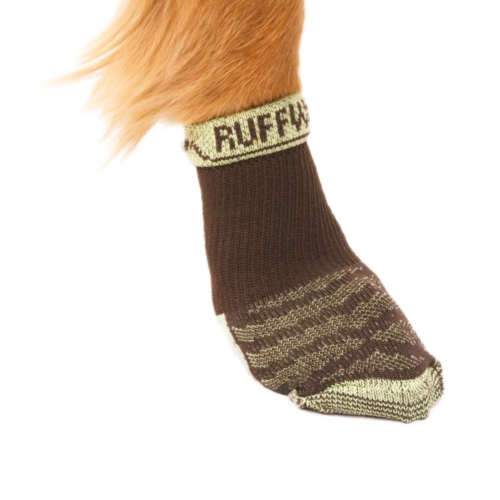 KOHE-VERSARY 10% OFF: Ruffwear Bark’n Boot Quick-Dry Dog Socks - Earth Brown