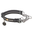 KOHE-VERSARY 10% OFF: Ruffwear Chain Reaction Reflective Martingale Dog Collar (Basalt Gray)
