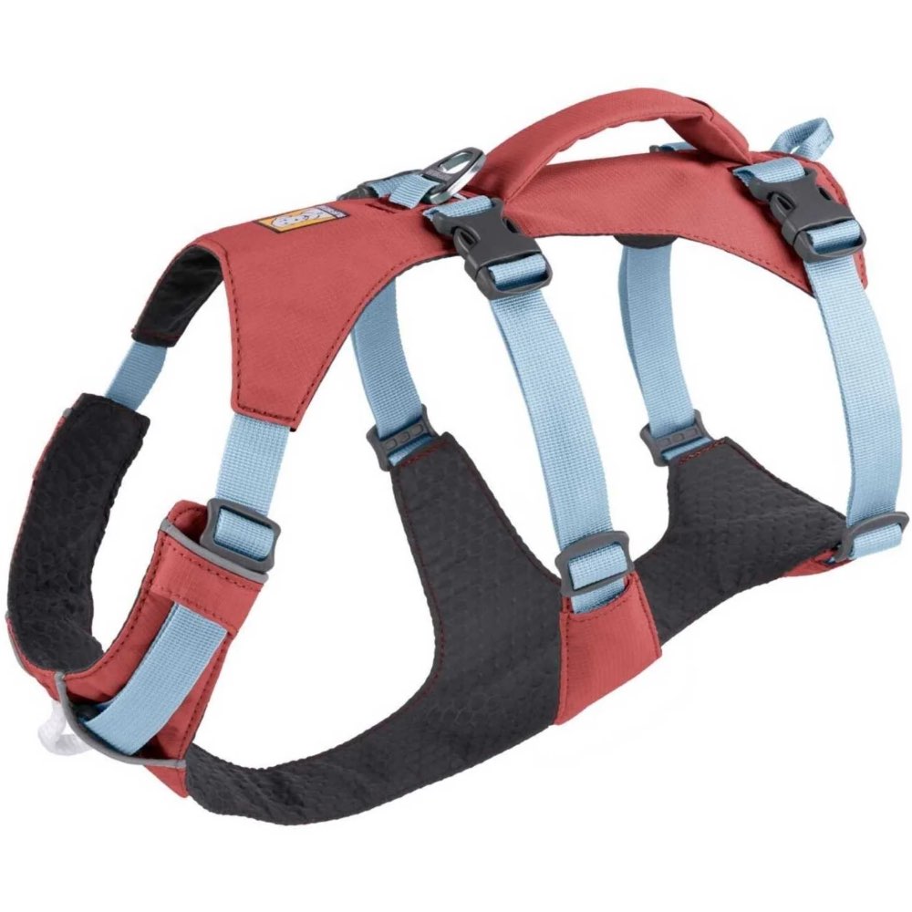 KOHE-VERSARY 10% OFF: Ruffwear Flagline Lightweight No-Pull Handled Dog Harness (Salmon Pink)