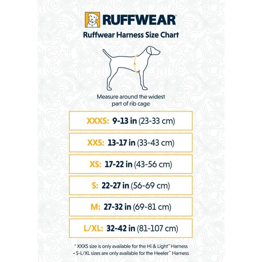 KOHE-VERSARY 10% OFF: Ruffwear Hi & Light Lightweight Low-Profile Dog Harness (Basalt Gray)