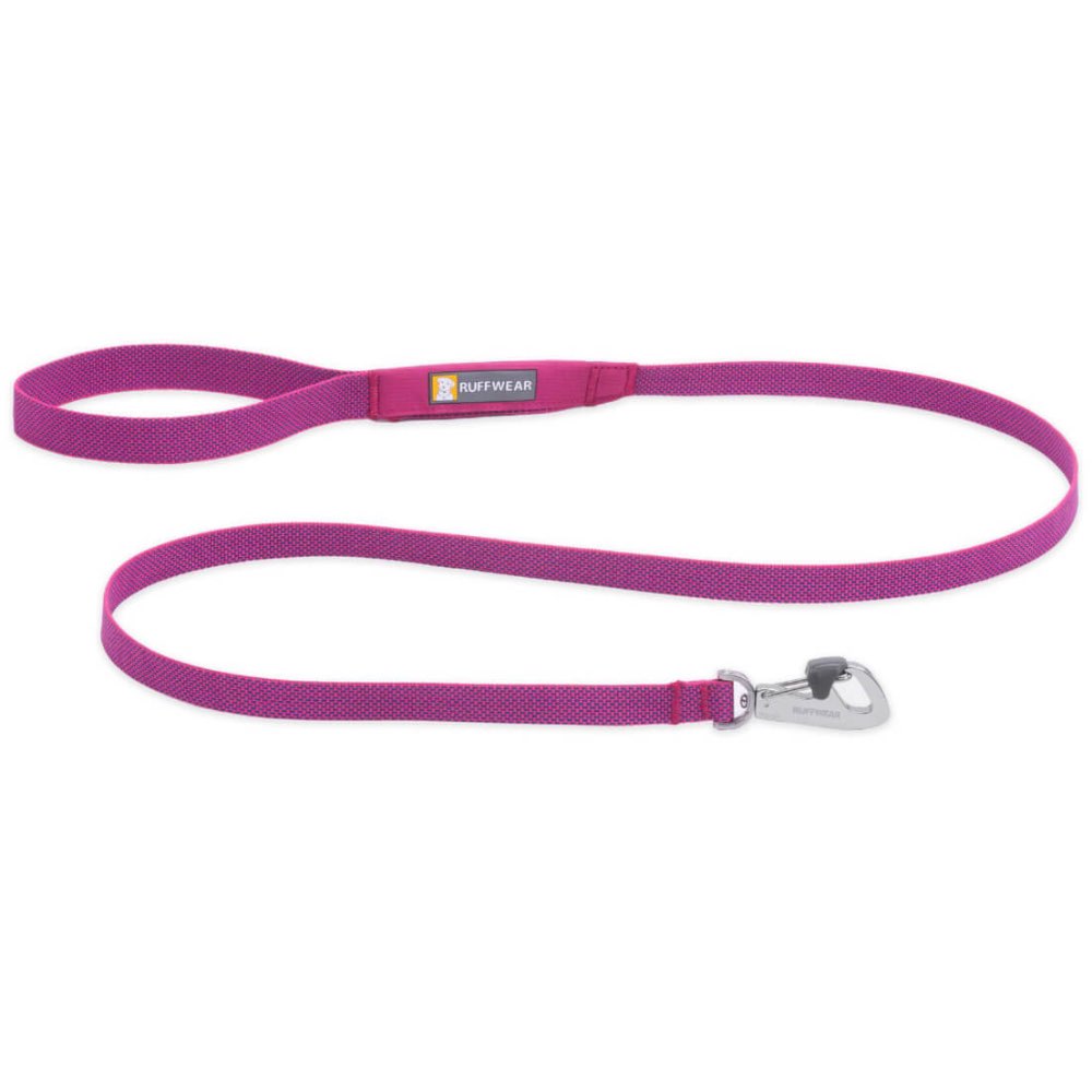 KOHE-VERSARY 10% OFF: Ruffwear Hi & Light Lightweight Minimal Dog Leash (Alpenglow Pink)