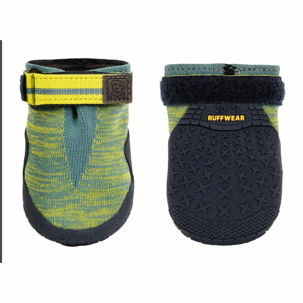 Ruffwear Hi & Light Trail Dog Shoes (River Rock Green)