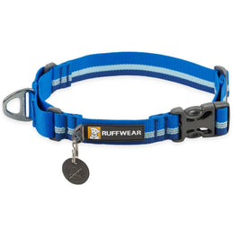 KOHE-VERSARY 10% OFF: Ruffwear Web Reaction Reflective Martingale Dog Collar (Blue Pool)