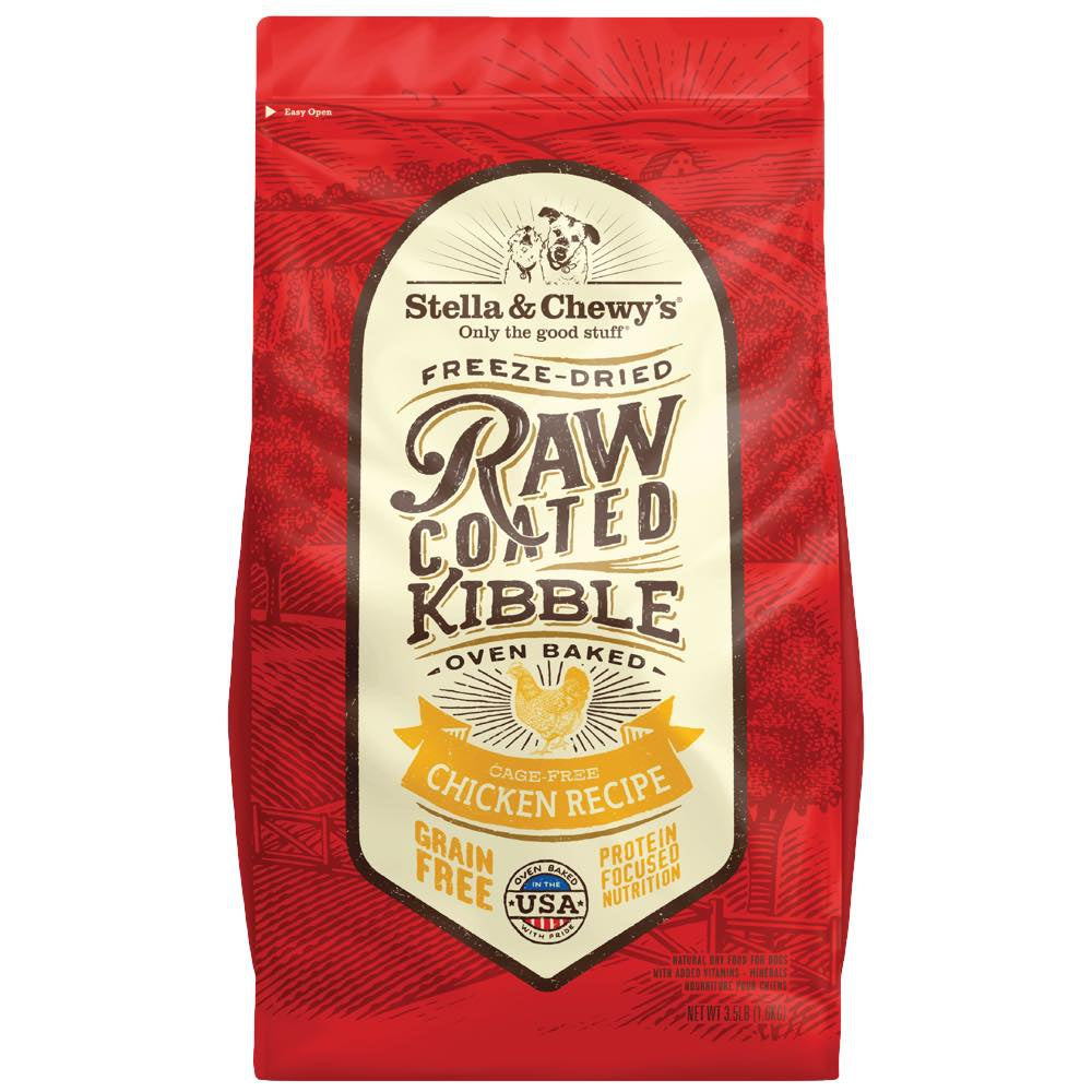 15% OFF: Stella & Chewy's Freeze-Dried Raw Coated Kibble Chicken Dry Dog Food - Kohepets