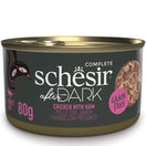 Schesir After Dark Chicken With Ham in Broth Grain-Free Adult Canned Cat Food 80g