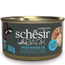 Schesir After Dark Chicken With Quail Egg in Broth Grain-Free Adult Canned Cat Food 80g