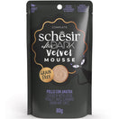 Schesir After Dark Velvet Mousse Chicken With Duck Grain-Free Adult Pouch Cat Food 80g