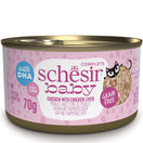 Schesir Baby Chicken With Chicken Liver Grain-Free Kitten Canned Cat Food 70g