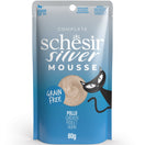 Schesir Silver Mousse Chicken Grain-Free Senior Pouch Cat Food 80g