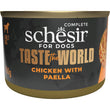 35% OFF: Schesir Taste The World Chicken With Paella Adult Canned Dog Food 150g