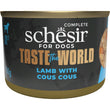 35% OFF: Schesir Taste The World Lamb With Cous Cous Adult Canned Dog Food 150g