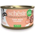 Schesir Tuna with Salmon in Jelly Adult Canned Cat Food 85g