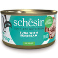 Schesir Tuna with Seabream in Jelly Adult Canned Cat Food 85g - Kohepets