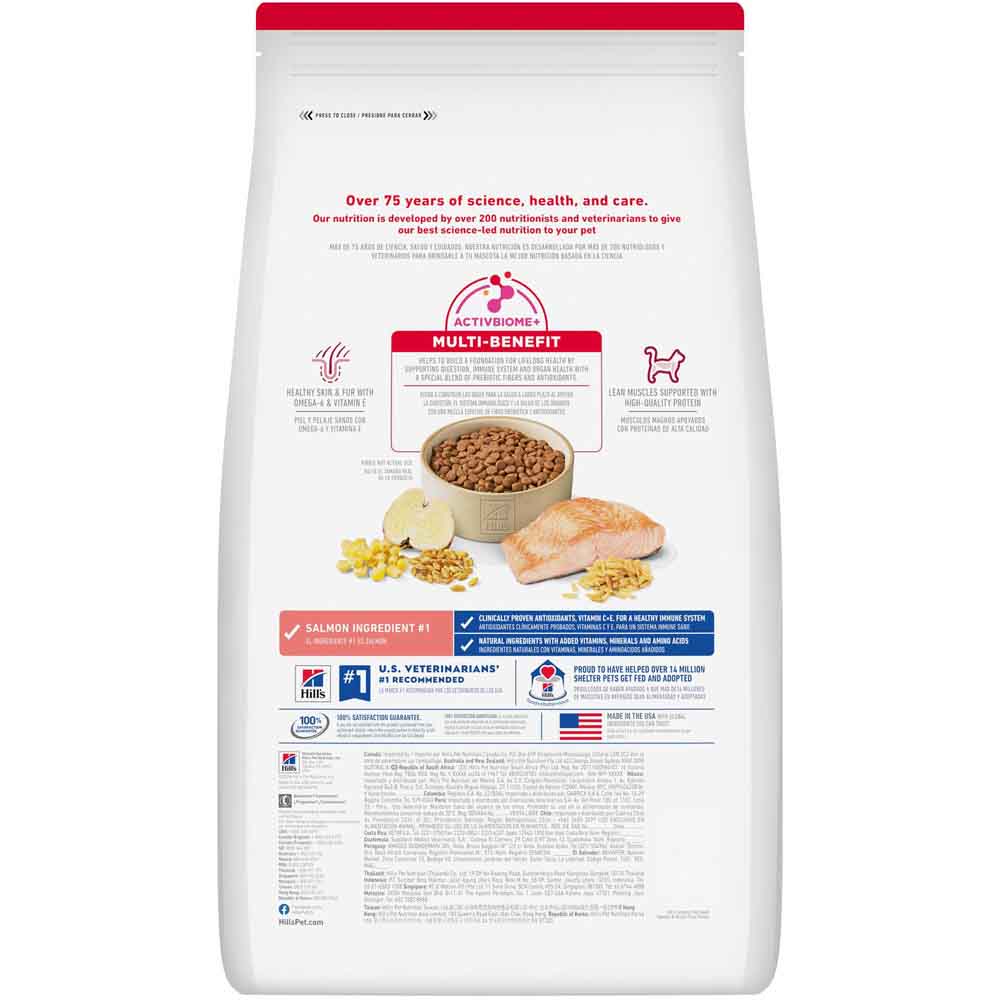 Science Diet Adult Salmon & Brown Rice Dry Cat Food 3.5lb - Kohepets