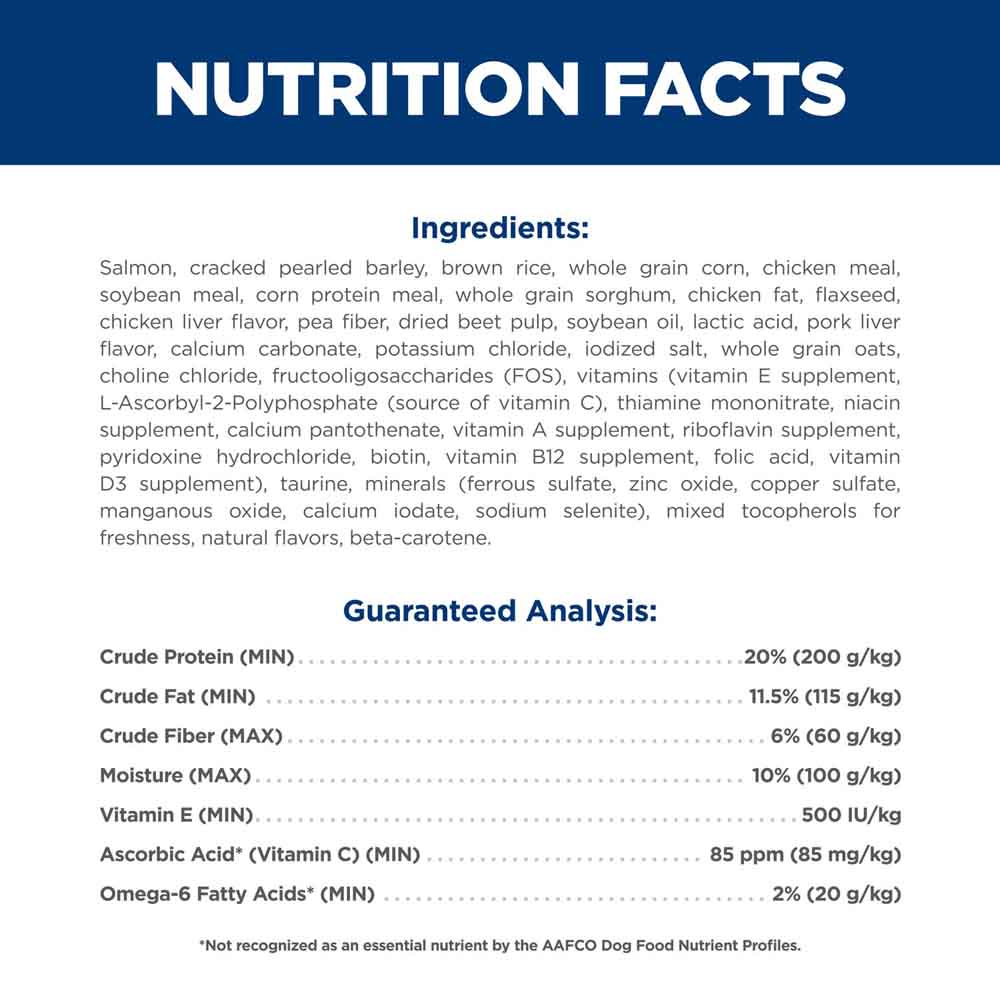Science Diet Adult Salmon & Brown Rice Dry Dog Food