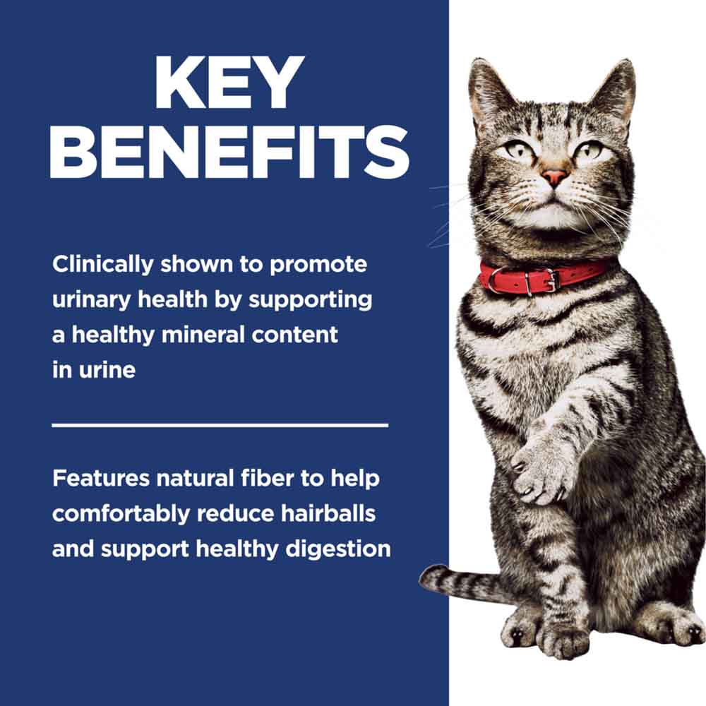 Science Diet Adult Urinary & Hairball Control Chicken & Rice Dry Cat Food 3.5lb