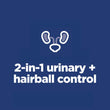Science Diet Adult Urinary & Hairball Control Chicken & Rice Dry Cat Food 3.5lb