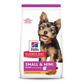 2 FOR $57.15: Science Diet Puppy Small & Mini Breed Chicken Meal & Barley Dry Dog Food 1.5kg