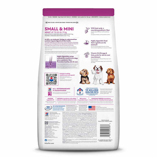2 FOR $81.75: Science Diet Sensitive Stomach & Skin Small & Mini Adult Dry Dog Food 1.8kg