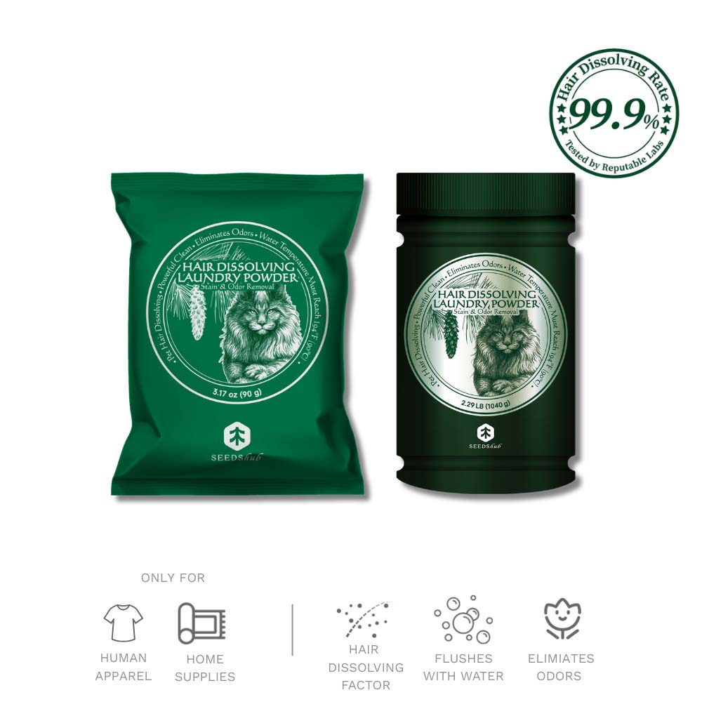 SEEDShub Hair Dissolving Laundry Powder