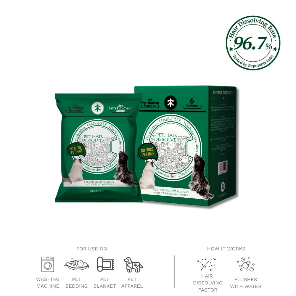 SEEDShub Pet Hair Dissolver For Pet Supplies & Washing Machines