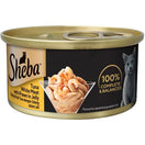 Sheba Tuna White Meat With Prawn In Jelly Canned Cat Food 85g x 24