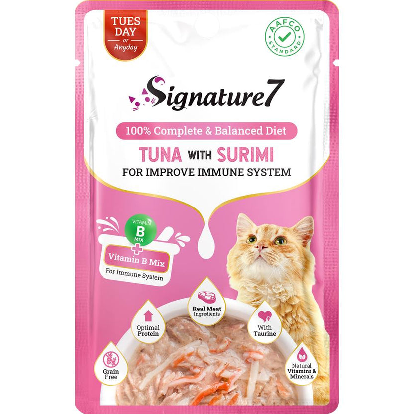 Curated visual reference: Gallery Detail: Signature7 Tuna With Surimi For Improve Immune System Tue Grain