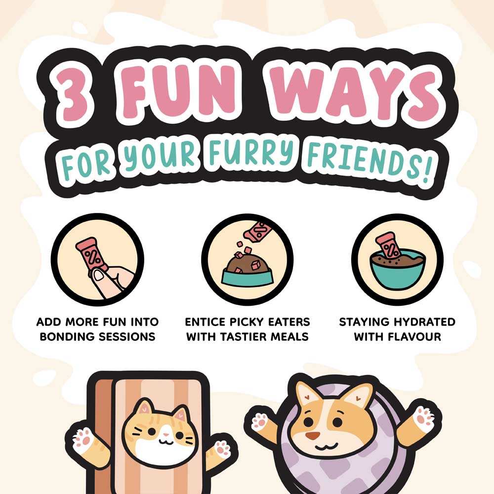 10% OFF: Singapaw Candy, Waffle & Ice Cream Freeze-Dried Mini Snacks Treats For Cats & Dogs 40g