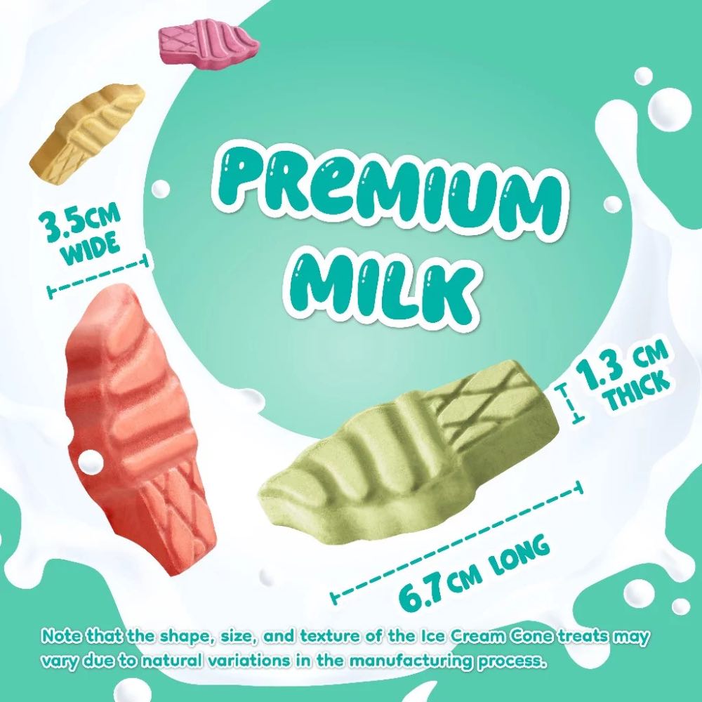 TRIAL SPECIAL: SingAPaw Ice Cream Cone Duck Freeze-Dried Treats For Cats & Dogs 1pc