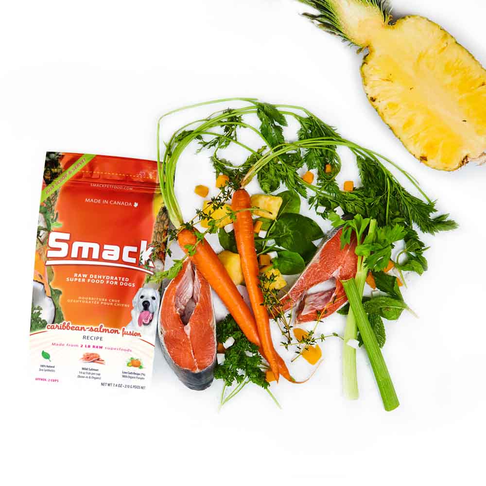 Smack Carribean Salmon Fusion Raw Dehydrated Dog Food
