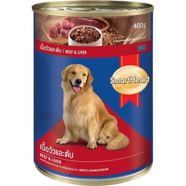 Smartheart Beef Liver Canned Dog Food Kohepets