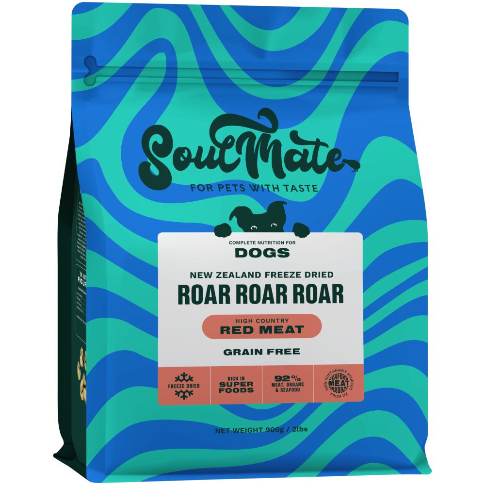 SoulMate Roar Roar Roar New Zealand Red Meat Grain Free Freeze Dried Dog Food - Kohepets