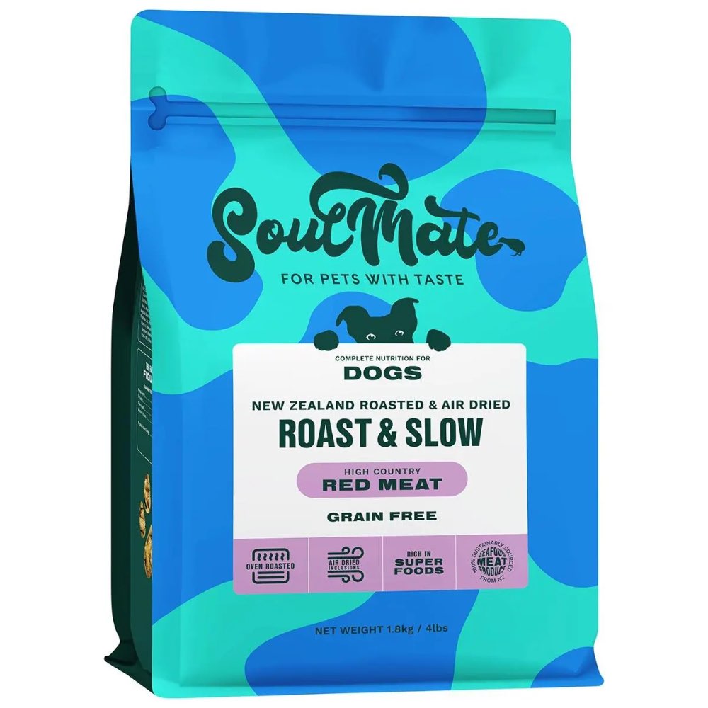 35% OFF: SoulMate Roast & Slow New Zealand Red Meat Roasted & Air Dried Dog Food