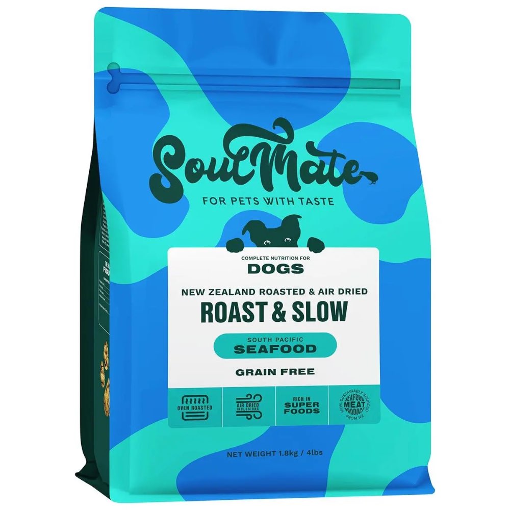 35% OFF: SoulMate Roast & Slow New Zealand Seafood Roasted & Air Dried Dog Food