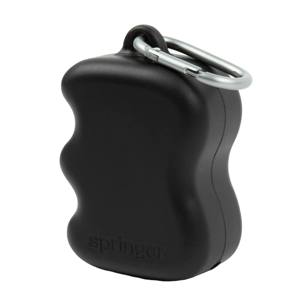 Springer Silicone Dog Treat Dispenser (Black)