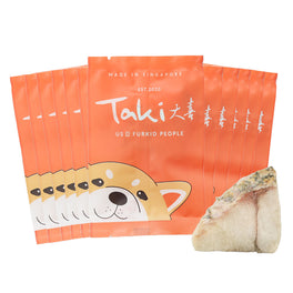 Taki Barramundi Fish Freeze-Dried Treats For Cats & Dogs (12 Packets) 84g