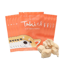 Taki Chicken Breast Freeze-Dried Treats For Cats & Dogs (10 Packets) 100g