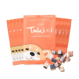Taki Hamachi Yellowtail Fish Freeze-Dried Treats For Cats & Dogs (10 Packets) 90g