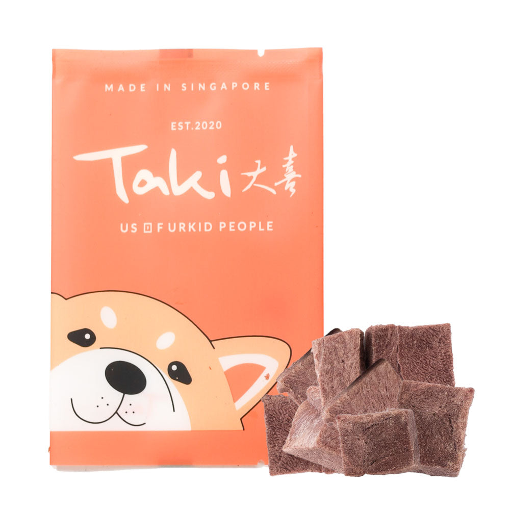 Taki Kangaroo Cubes Freeze-Dried Treats For Cats & Dogs (1 Packet) 10g