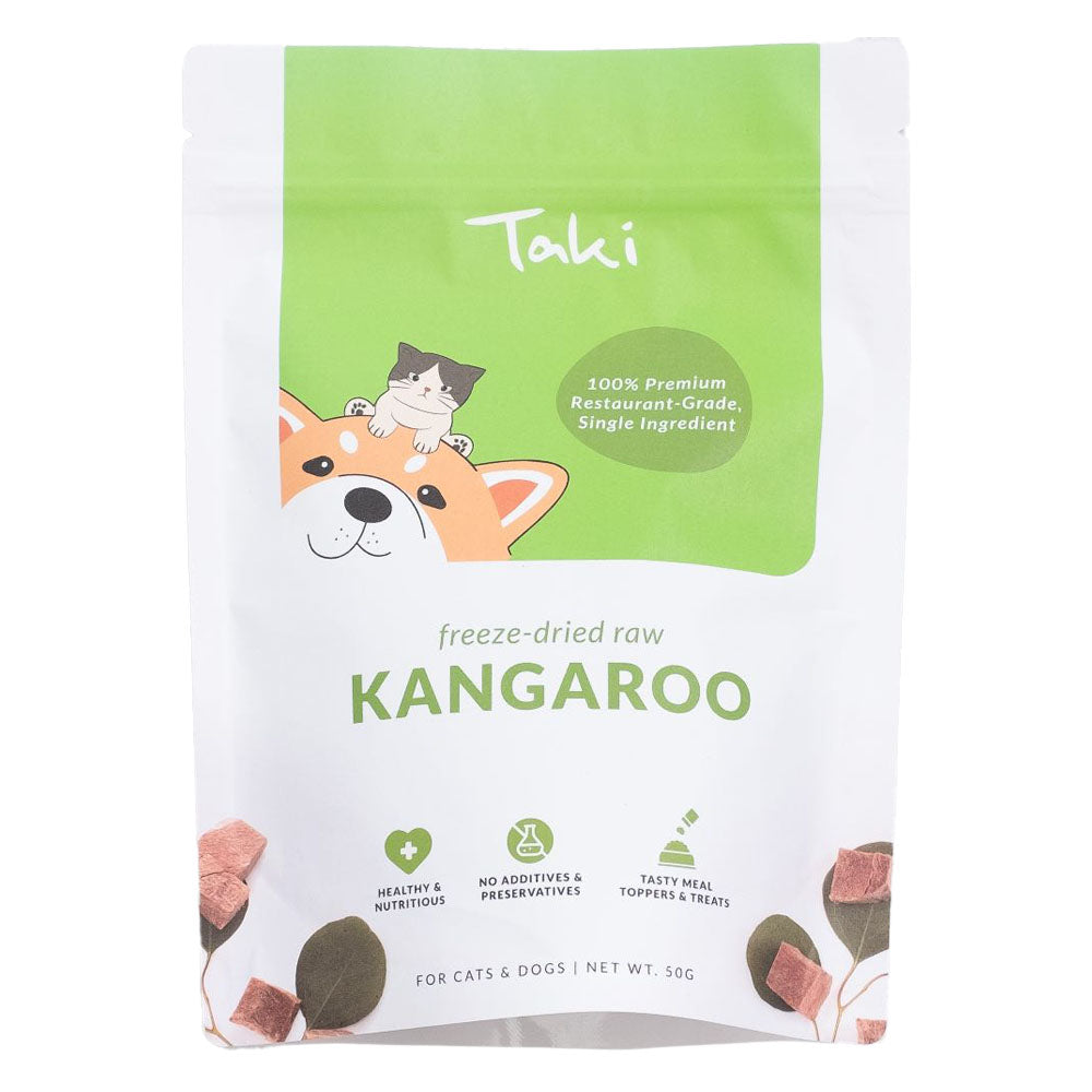 Taki Kangaroo Cubes Freeze-Dried Treats For Cats & Dogs 50g