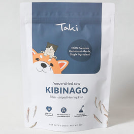Taki Kibinago Freeze-Dried Treats For Cats & Dogs 50g