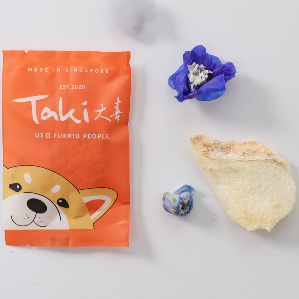 Taki Ling Cod Fish Freeze-Dried Treats For Cats & Dogs (12 Packets) 84g