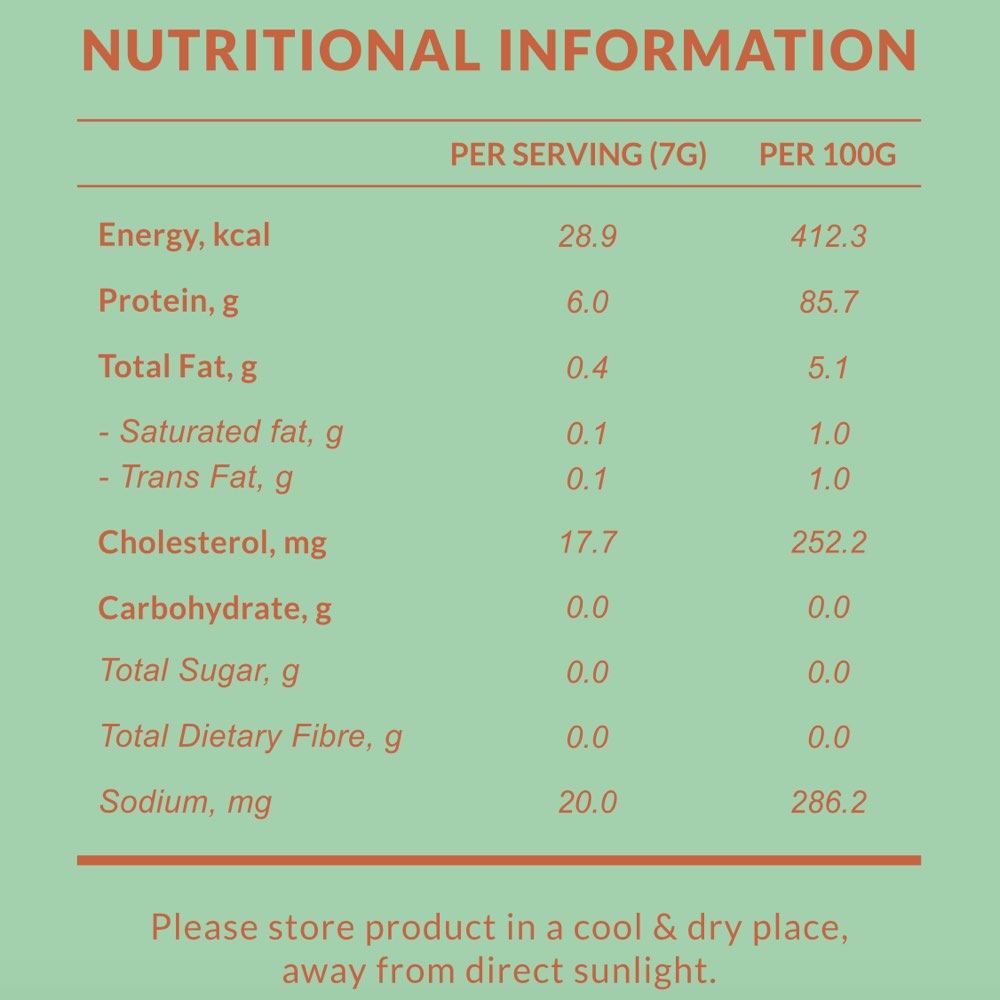 Taki Ling Cod Fish Freeze-Dried Treat For Cats & Dogs (1 Packet) 7g