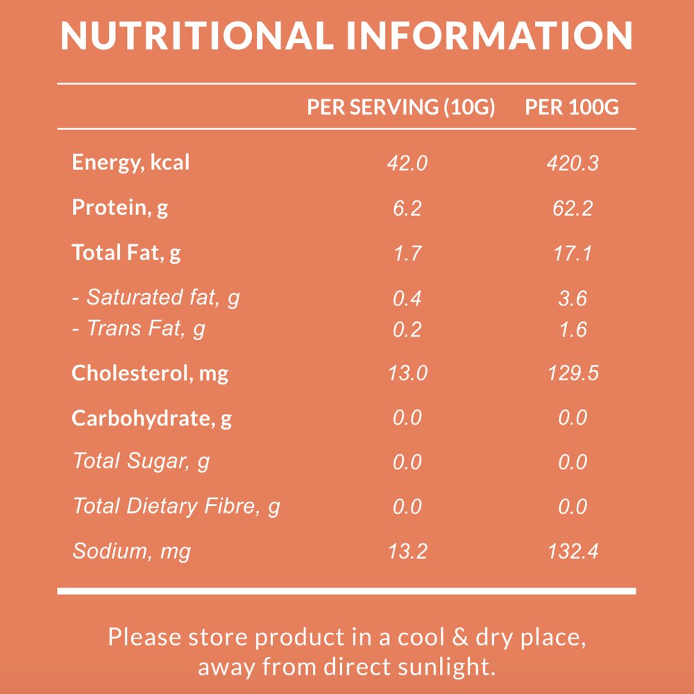 Taki Salmon Steak Freeze-Dried Treat For Cats & Dogs (1 Packet) 7.5g