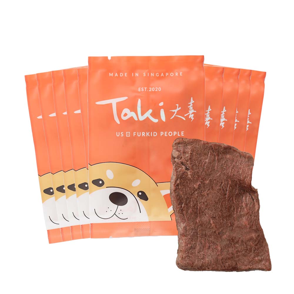 Taki Wagyu Beef Steak Freeze-Dried Treats For Cats & Dogs (12 Packets) 84g - Kohepets