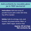 Teef! Protektin42+K Prebiotic Dental Powder Water Additive For Cats & Dogs Refill 3g